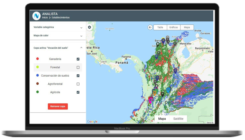 Imagen Mapas inteligentes y temáticos